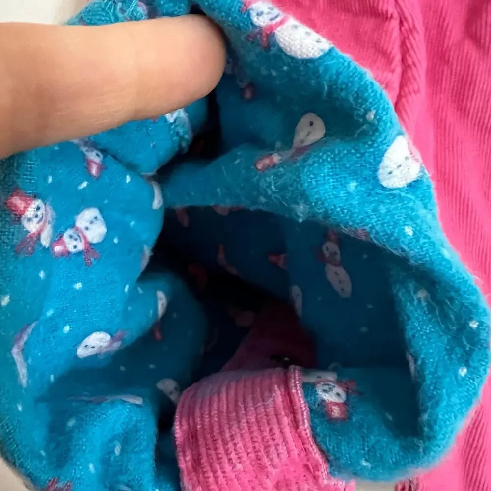 Vintage Oshkosh pink corduroy overalls (18m)